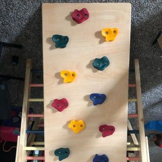 Magda Gerber, Wooden Playground Equipment, Kids Climbing Frame, Diy Kids Playground, Pikler Triangle, Kids Climbing, Barn Wood Projects, Bristol England, Diy Toddler