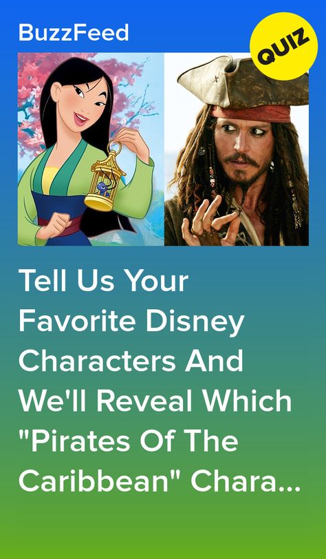 Pirate Quizzes, Pirates Of Carribean, Buzzfeed Quizzes Disney, Pirate Movies, Disney Quizzes, Which Character Are You, Book Costumes, Disney Quiz, Elizabeth Swann