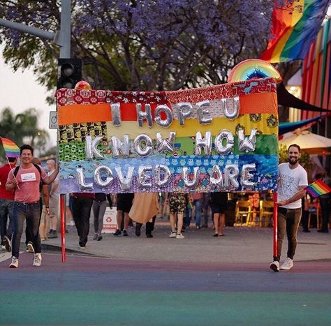 Pride Parade Ideas, Parade Banner, Gender Norms, Protest Signs, Will And Grace, Pride Parade, Lgbtq Pride, Lgbt Pride, Banners