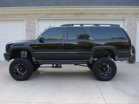 lifted chevy suburban pictures | 2003 Chevrolet SUBURBAN $21,000 - 100415298 | Custom Lifted Truck ... Chevy Tahoe Lifted, Custom Lifted Trucks, Lifted Chevy Trucks, Lifted Chevy, Lifted Truck, Jacked Up Trucks, Chevy Suburban, Chevy Tahoe, Chevrolet Suburban