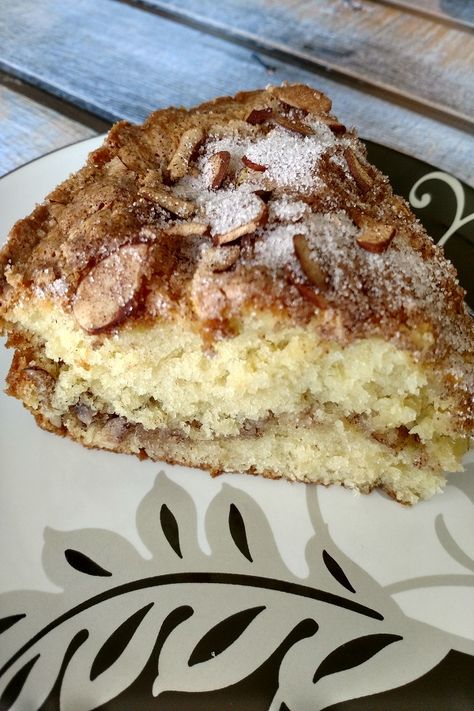 Almond Coffee Cake With Almond Paste, Coffee Flavored Coffee Cake, Coffee Cake Flavors, Almond Croissant Coffee Cake, Almond Flour Coffee Cake, Filled Coffee Cake, Almond Coffee Cake Recipes, Croissant Cake, Almond Paste Recipes