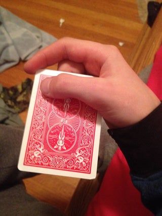 HOW TO THROW CARDS LIKE a PRO : 4 Steps (with Pictures) - Instructables How To Throw A Card Like A Ninja, How To Throw A Card, Card Throwing Tricks, Mentalism Tricks, Modern Rogue, Card Throwing, Playing Card Tricks, Cards Tricks, Throwing Cards