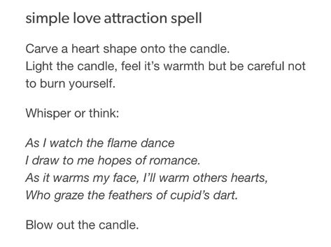 Attraction Spell Chant, Attraction Spell Witchcraft, Love Witch Tips, Love Manifestation Spell Writing, Attention Spell, Attract Love Spell, Love Attraction Spell, Love Witchcraft, Attraction Spells