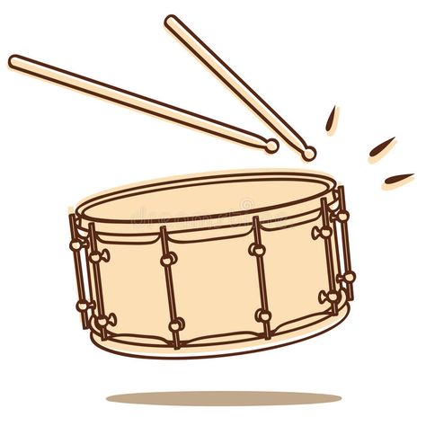 Drum vector. Illustration of a drum isolated on white background   vector eps fi #Sponsored , #AD, #Sponsored, #Illustration, #Drum, #eps, #drum Drum Tatoos, Snare Drum Drawing, Snare Drum Tattoo, Drums Illustration, Drums Drawing, Drum Illustration, Marriage Drawing, Drum Logo, Drum Drawing