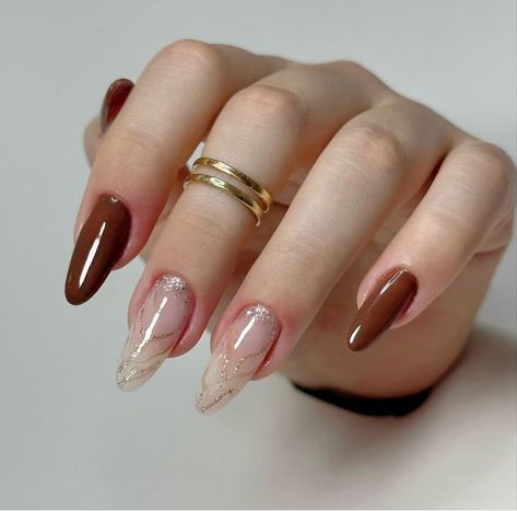 Pedicure Inspiration, Summer Gel Nails, Wow Nails, Brown Nails, Funky Nails, Chic Nails, Nail Shapes, Manicure Pedicure, Nude Nails