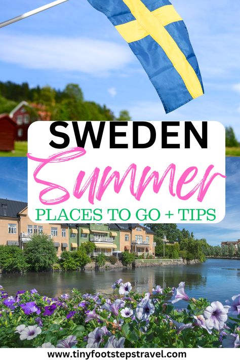 A complete guide for places to visit in Sweden in summer. Here you'll find top destinations, things to do, tips, and more. Sweden In Summer, Gothenburg Archipelago, Summer Places, Sweden Summer, Visit Sweden, Go Hiking, Scenic Beauty, Best Places To Visit, Unesco World Heritage Site