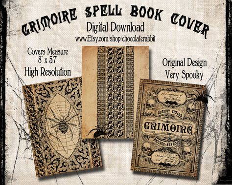 Popular items for spell book on Etsy