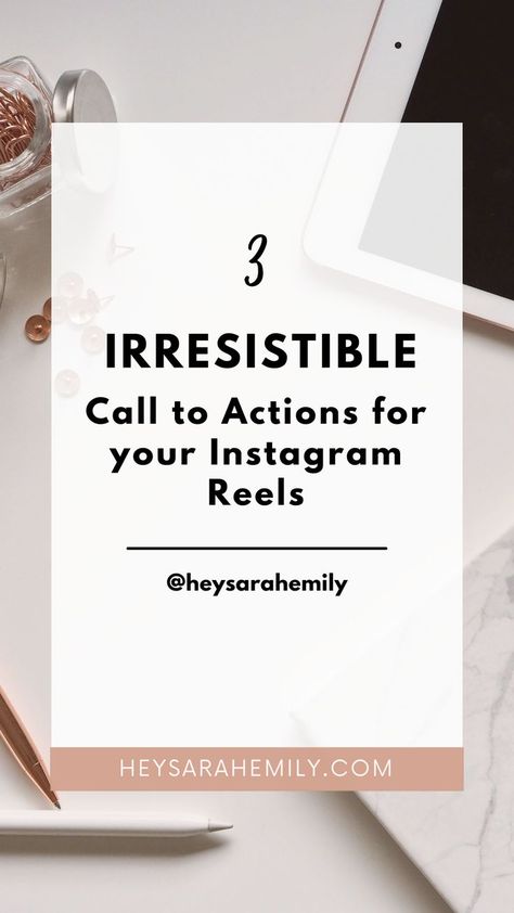 3 Irresistible call to actions for your Instagram Reels Call To Actions, Instagram Reel, Instagram Marketing Tips, Business Promotion, Growth Strategy, Instagram Growth, Instagram Reels, Call To Action, Next Step