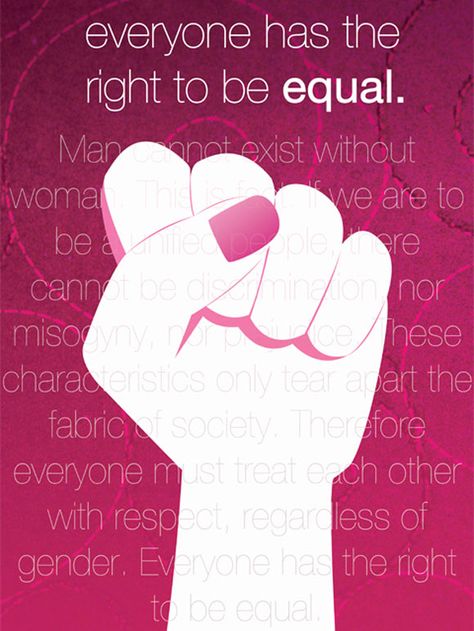 BY Moms Clean Air Force ON May 15, 2012 Gender Sensitization, Gender Equality Poster, Stop Human Trafficking, Human Rights Day, Democratic Socialism, Pray For Peace, Womens March, My Philosophy, International Women's Day