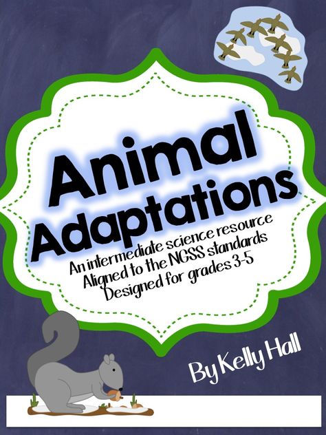 Fabulous in Fifth!: Animal Adaptations Notebook Printables, Animal Fact File, Animal Adaptation, Biomes Project, Ngss Science, Lifecycle Of A Frog, Kwl Chart, Table Of Contents Page, Animal Adaptations