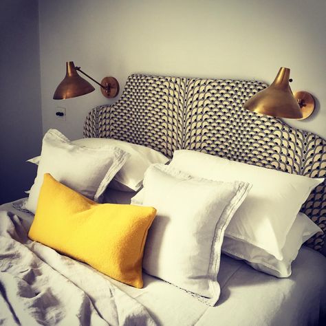 Beata Heuman on Instagram: “Recently completed project in Notting Hill, headboard in Le Manach by Pierre Frey 😊 #inspiration #bedroom #london #interiordesign…” Beata Heuman, Pierre Frey, Notting Hill, Interior Inspo, Interior Design Inspiration, Interior Styling, Wall Lights, Design Inspiration, Interior Design