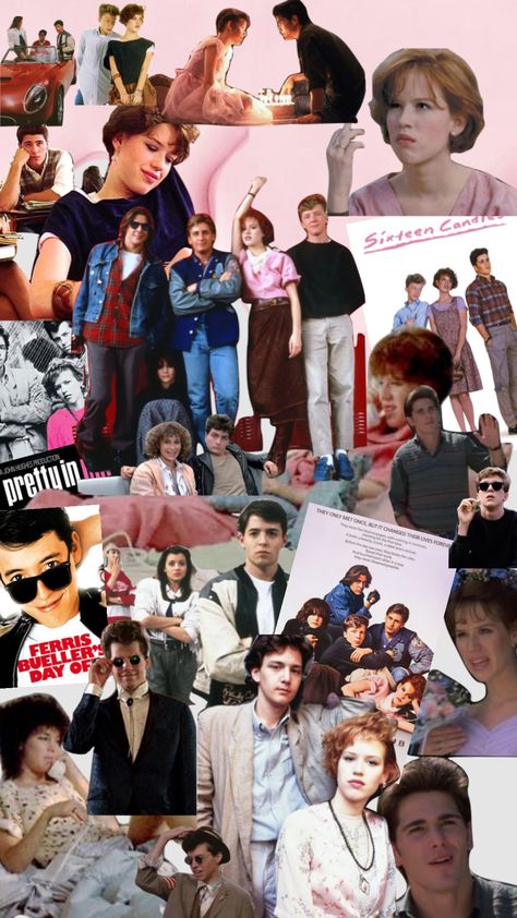 The best of John Hughes #sixteencandles #jakeryan #samanthabaker #thebreakfastclub #johnbender #claire #blane #andie #Ferris #sloane John Hughes Movies Aesthetic, 80s Core, 80s Things, Preppy Backgrounds, 80s Life, John Bender, John Hughes Films, John Hughes Movies, 80s Stuff