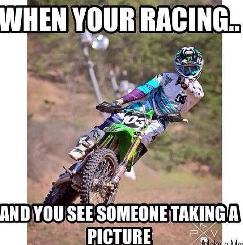 gotta make sure it looks good Dirtbike Memes, Motocross Funny, Motocross Quotes, Dirt Bike Quotes, Bike Humor, Motorcycle Memes, The Juggernaut, Motorcycle Humor, Car Jokes