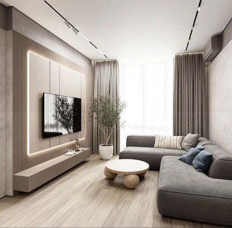 Classic Condo Interior Design, Modern Ceiling Light Living Room, Minimalist Luxury Living Room, Modern Apartment Living Room, Modern Appartement, Modern Rustic Living Room, Latest Living Room Designs, Condo Interior, Modern Minimalist Living Room