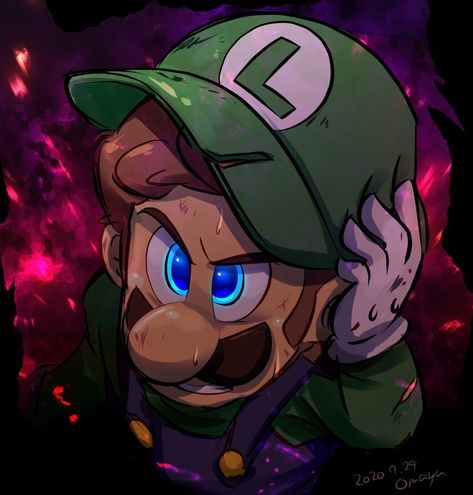 Mario Funny, Mario Fan Art, Super Mario And Luigi, Luigi's Mansion, Super Mario World, Super Mario Art, Nintendo Art, Super Mario Brothers, Mario Art