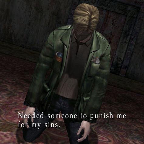 Slient Hill Core, Silent Hill James Sunderland, Silent Hill 2 Aesthetic, Silent Hill James, Silent Hill 2 James, James Silent Hill, Ps2 Horror, Silent Hill Aesthetic, Silent Hill 1