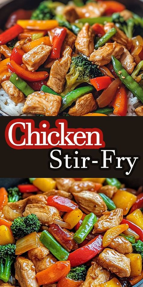 This easy stir-fry recipe is a must-try! Loaded with fresh veggies and tender protein, it's perfect for busy weeknights or when you're craving something flavorful. 🌿🍛 In just 20 minutes, you’ll have a wholesome meal that’s sure to become a staple in your dinner rotation.  👉 Try this stir-fry today and elevate your dinner game with minimal effort. Perfect for meal prep or a family-favorite go-to! 💪  #HealthyRecipes #QuickDinner #EasyStirFry #WeeknightMeals #VeggieStirFry Stir Fry Chicken And Veggies, Chicken Stir Fry With Vegetables, Stir Fry With Vegetables, Healthy Chicken Stir Fry, Eggplant Caponata, Easy Stir Fry Recipes, Best Macaroni Salad, Dinner Rotation, Easy Stir Fry