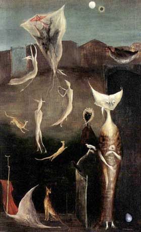 El Samain, o Samhain, o Samhuin, que se celebra esta noche, es la festividad de origen celta más importante del periodo pagano que dominó E... Leonora Carrington Art, Leonora Carrington, Mexican Artists, Visionary Art, Samhain, Dali, Surreal Art, Banksy, Art History