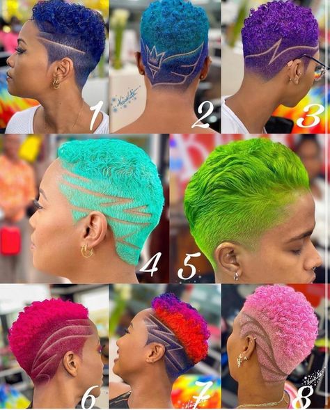 Natural Hair For Black Women, Hairstyles On Natural Hair, Natural Hair Textures, Marion Jones, Natural Hair Haircuts, Short Hair Styles African American, Braids With Shaved Sides, Short Hair Designs, Haircuts For Black Women