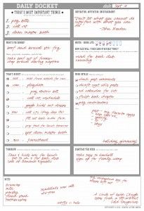 daily docket 2.0 free downloads on home management on The Art of Simple Blog Daily Docket, Arc Notebook, Personal Planners, To Do Planner, Binder Printables, Home Binder, Daily Checklist, Home Management Binder, Learn Calligraphy