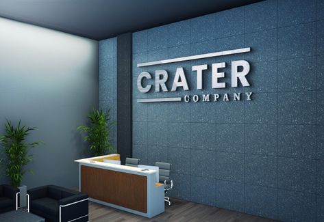 Logo Wall Design Office Branding, Lobby Signage, Ada Signs, Pylon Sign, Lobby Sign, Reception Signage, Company Signage, Office Signage, Wayfinding Signs