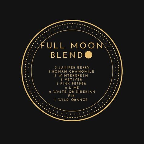 Full Moon Diffuser Blends, Full Moon Essential Oil Blend, Candle Blends, Eo Blends, Roller Bottle Blends, Moon Time, Roman Chamomile, Wild Orange, Juniper Berry