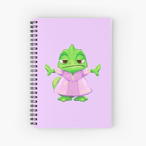 Pascal In A Dress Tangled, Tangled Journal, Notebook Design, A Journal, A Dress, Spiral Notebook, Paper Stock, Tangled, Top Artists