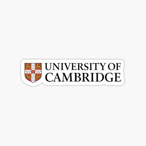 Cambridge Logo, University Stickers, Revision Motivation, Cambridge Student, Underwater Drawing, Cambridge College, University Inspiration, Class Of 2026, School Vision Board