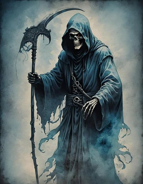 Download this free illustration of Ai Generated Reaper Killer from Pixabay's vast library of royalty-free stock images, videos and music. Ghost Skeleton, Dark Moon, Free Illustration, Creepy Halloween, Grim Reaper, Popular Music, Grimm, Free Illustrations, Photo Illustration