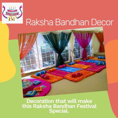 Decoration that will this Raksha Bandhan festival special. #rakshabandhan #rakhidecoration #decor #specialmoment #gifts #rakhi #themeparty #party #birthday #birthdayparty #eventplanner #birthdaydecor #partydecor #partydecorations #balloons #partyplanner #partyideas #kidsparty #events #theme #babyshower #decor #birthdaydecorations #eventmanagement #partythemes #partytime #partydecoration #themeparties #themedecor #happybirthday Raksha Bandhan Decoration Ideas, Raksha Bandhan Decoration, Birthday Event Planner, Babyshower Decor, Events Theme, Birthday Organizer, Birthday Planner, Party Organisers