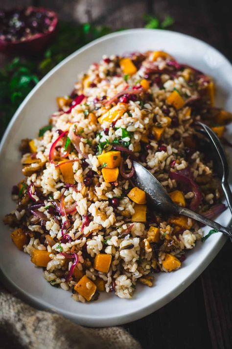 Autumn Foods, Wild Rice Pilaf, Wild Rice Recipes, Cooking Wild Rice, Food Collection, Rice Dish, Rosh Hashana, Rice Pilaf, Best Side Dishes