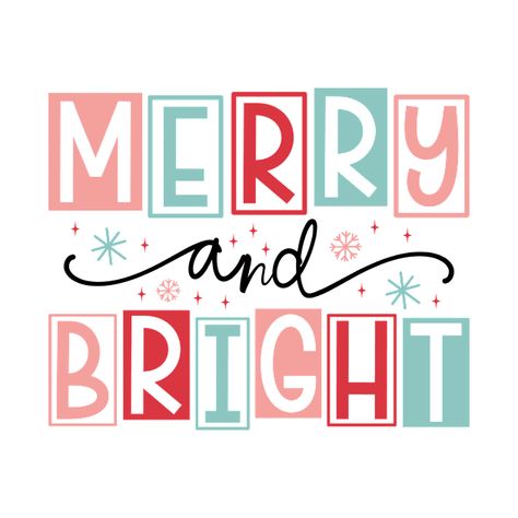 Check out this awesome 'Merry+and+Bright' design on @TeePublic! Holiday Logo, Christmas T Shirt Design, Bright Design, Work Motivation, Christmas Post, Music Humor, Kids Stickers, Bright Designs, Christmas Is Coming