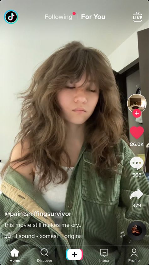 70s Brown Hair, Beachy Layered Hair, Fairy Haircut Long, Short Hair 70s Style, 70s Layered Hair Long Shag, Fairy Cut Hair, Trans Haircuts, 70s Hair Tutorial, Rocker Hair