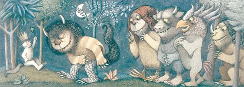 maurice sendak - where the wild things are Purple Crayon, Maurice Sendak, Jewish Museum, Book Works, Fairytale Illustration, New York Art, Fb Covers, Children's Picture Books, Children's Literature