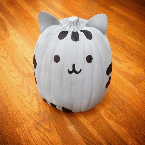 Pusheen Pumpkin, Pusheen Halloween, Black Cat Cookies, Story Book Pumpkin, Pumpkin Inspiration, Harvest Crafts, Pumpkin Books, Pumpkin Decorating Contest, Fall Cats