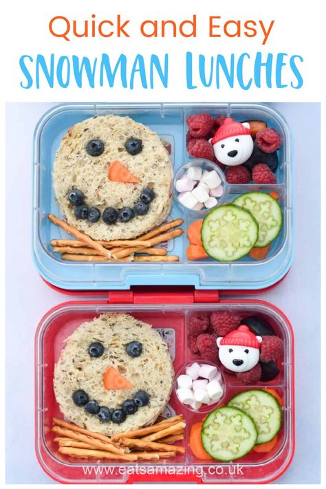 Christmas Lunch Kids, Winter Lunches, Lunches For Kids, Fun Lunches, Fun Kid Lunch, Kids Lunch Box Meals, Bento Box Lunch For Kids, Kindergarten Lunch, Kids Packed Lunch