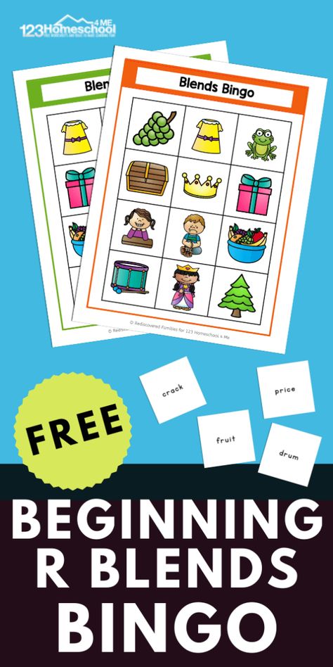 Consonant Blends Games, Consonant Blends Activities, Game For Kindergarten, Intervention Strategies, R Blends, Teaching Child To Read, Blends Activities, Phonics Blends, Counseling Worksheets