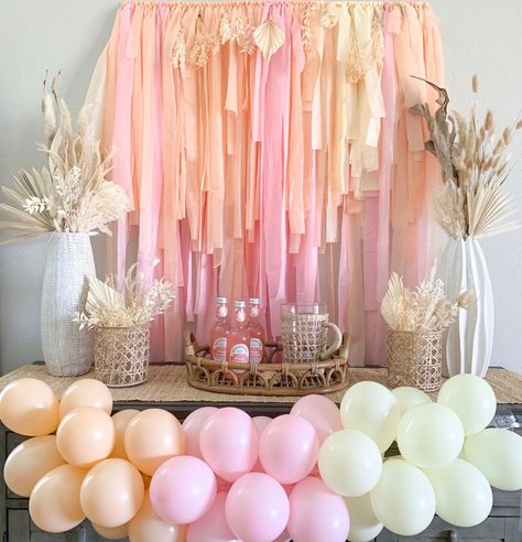 Birthday Backdrop Ideas Outdoor, Easy Birthday Backdrop Ideas, Easy Birthday Backdrop, Backdrop Ideas Outdoor, Birthday Backdrop Ideas, Sprinkles Party, Plastic Fencing, Birthday 27, Diy Streamers