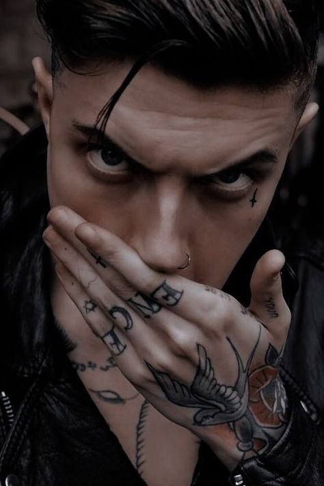 Character Poses, Lee Jeffries, Character Aesthetic, Italian Charm Bracelet, Leather Jackets, Polynesian Tattoo, Leather Men, You Never, Musician