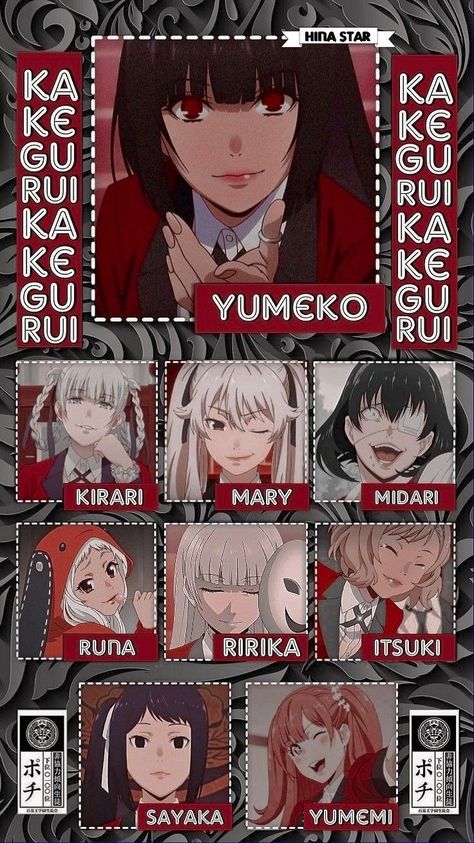 Kakegurui Kakegurui Aesthetic Wallpaper, Yumeko Wallpaper Aesthetic, Kakegurui Midari Wallpaper, Kakegurui Yumeko Wallpaper, Midari X Yumeko, Yumeko Jabami Wallpaper, Yumeko Wallpaper, Kakegurui Ririka, Kakegurui Wallpaper