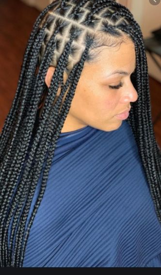 Braids Boho, Cute Box Braids, Big Box Braids Hairstyles, African Hair Braiding Styles, Long Box Braids, Box Braids Hairstyles For Black Women, Braids Hairstyles Pictures, Cute Box Braids Hairstyles, Box Braids Styling