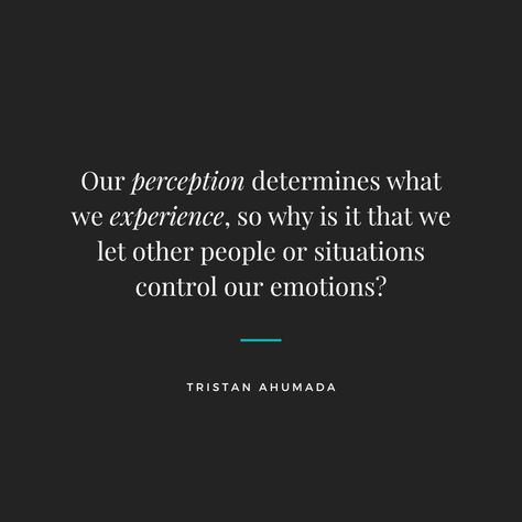 Our emotions are a natural and important part of who we are, but they can also be easily influenced by outside forces. If we're feeling happy, a friend's good news can make us feel even better. But if we're feeling down, that same friend's success can make us feel worse. Why is it that our emotions are so easily swayed by others? Part of the answer lies in our perception. Influenced By Others Quotes, Influence Quotes, Feeling Down, Self Quotes, Feeling Happy, Daily Motivation, Deep Thought Quotes, Other People, Good News