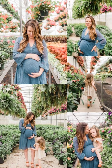 Oconomowoc, WI Maternity Session at Ebert's Greenhouse. Wisconsin maternity session. Mommy and me Maternity session - The Keel Collective Wisconsin Wedding, Pregnancy Shoot, Maternity Session, Pregnancy Photoshoot, Baby Fever, My Sister, Maternity Photography, Mommy And Me, Wisconsin