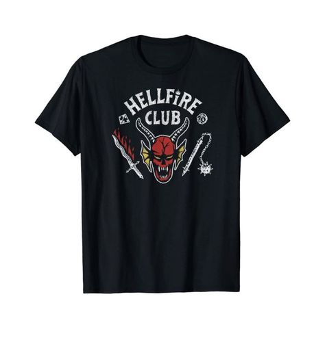 Get your favorite Stranger Things Tee shirt! Join the Hellfire Club! Hawkins Indiana, Stranger Things Logo, Stranger Things Tshirt, Hellfire Club, Stranger Things 4, Metal T Shirts, Boys Graphic Tee, Stranger Things Season, Novelty Clothing