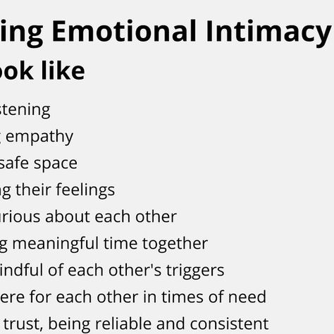 Dr. Susanne Wolf on Instagram: "Opening Spaces to create Emotional Intimacy.

What would you add?

And where can you start? —
COMMENT 99 and receive my FREE 99 Questions to create emotional Intimacy with your friends, partner and family members.

It starts with you.
Be the love
and create ripples 
from the inside out.

Sending love and so grateful for you,
your Susanne 🖤

——

And as always this applies to all different kinds of Relationships

This is only a mini guide/ snippets of thought not complete at all and not all-inclusive to inspire you. Evidence varies here and what help you in your individual situation may differ. Take what helps and leave the rest.
.
.
." Emotional Intimacy, Sending Love, Grateful For You, Different Kinds, So Grateful, Safe Space, All Inclusive, Family Members, Inside Out