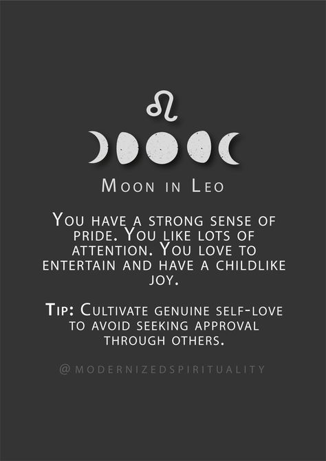 Moon in Leo - What sign is your moon in? Once we identify our planetary placements, we can enhance our strengths and identify our weaknesses. The moon represents our emotional needs, our inner self, our private life. The moon also relates to feminine energy and intuition. Moon In Libra Astrology, Draconic Chart, Vedic Chart, Leo Moon Sign, Libra Moon Sign, Lover Archetype, Moon Sign Astrology, Sun In Libra, Libra Rising