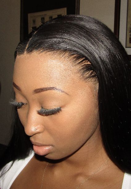 No Baby Hair Wig Install, No Baby Hair Wig, Lace Front Wig Install, Wig Install, Widow's Peak, Haute Hair, Lace Front Wig, Baby Hair, Baby Hairstyles