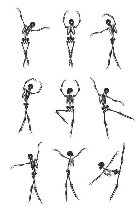 Ballet Dancing, Skeleton Drawings, Skeleton Svg, Skeleton Tattoos, Dancing Skeleton, Soyut Sanat Tabloları, Skeleton Art, The Skeleton, Halloween Skeleton