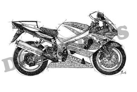 Original Drawings New Offer! - Original Fine Art Prints #giftideas #homedecor #motorcycle #car #artwork #offer https://t.co/IwskCrWywK Suzuki Tattoo, Beginner Motorcycle, Motorcycle Suzuki, Yamaha Sport, Suzuki Gsx 750, Custom Built Motorcycles, Motorcycle Photography, Bike Exif, Custom Bobber