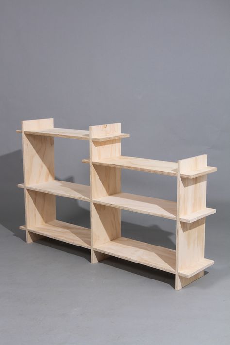 The Shelves by Like Butter - Shelves, Shelf, Bookshelves, Shelving, Books, Ply, Flatpack Plywood Shelves, Andermatt, Cnc Furniture, Flat Pack Furniture, Sand Crafts, Modular Shelving, Birch Ply, Moving House, Shelf Design